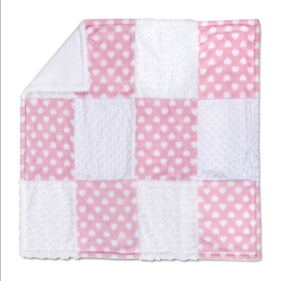 NWT- Baby Girl Blanket & Snuggler - Picture 4 of 6